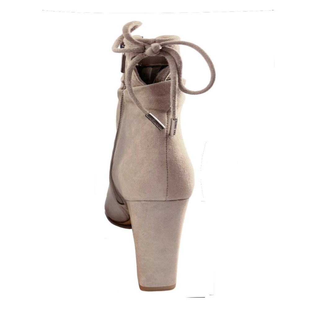NEW Vince Camuto Women Salali Chateau Suede Slouch Laces Zipper Dress Bootie - Picture 3 of 5